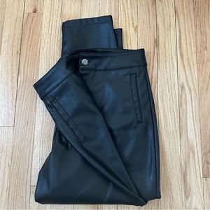 Black Patent Leather Pants